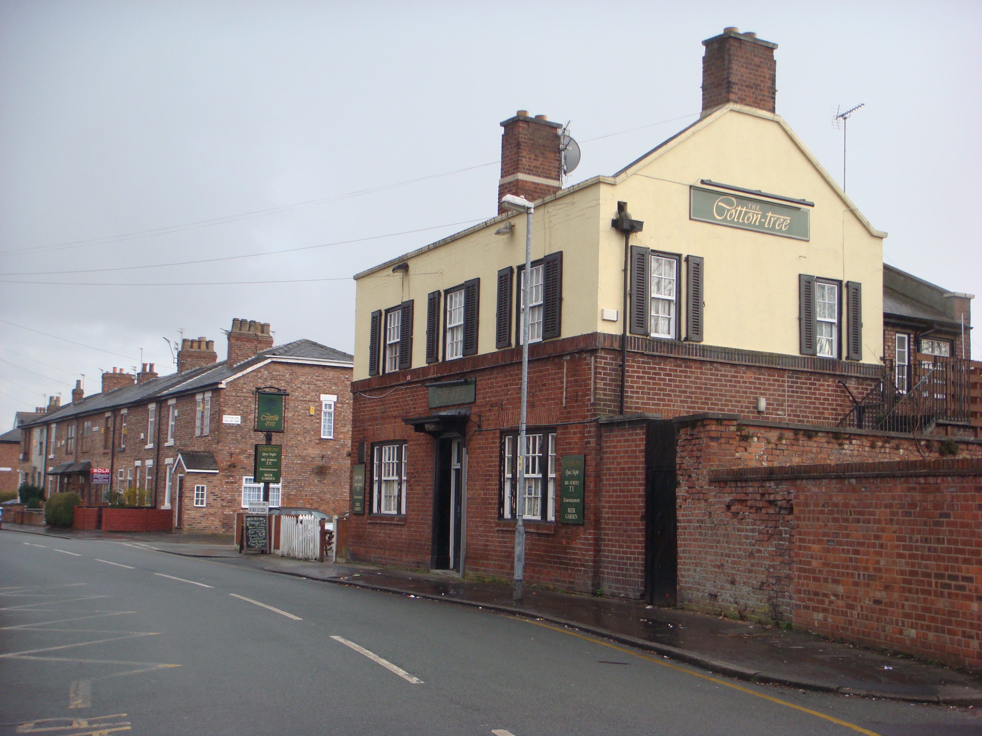 The Cotton Tree public house, Cotton Lane, Withington