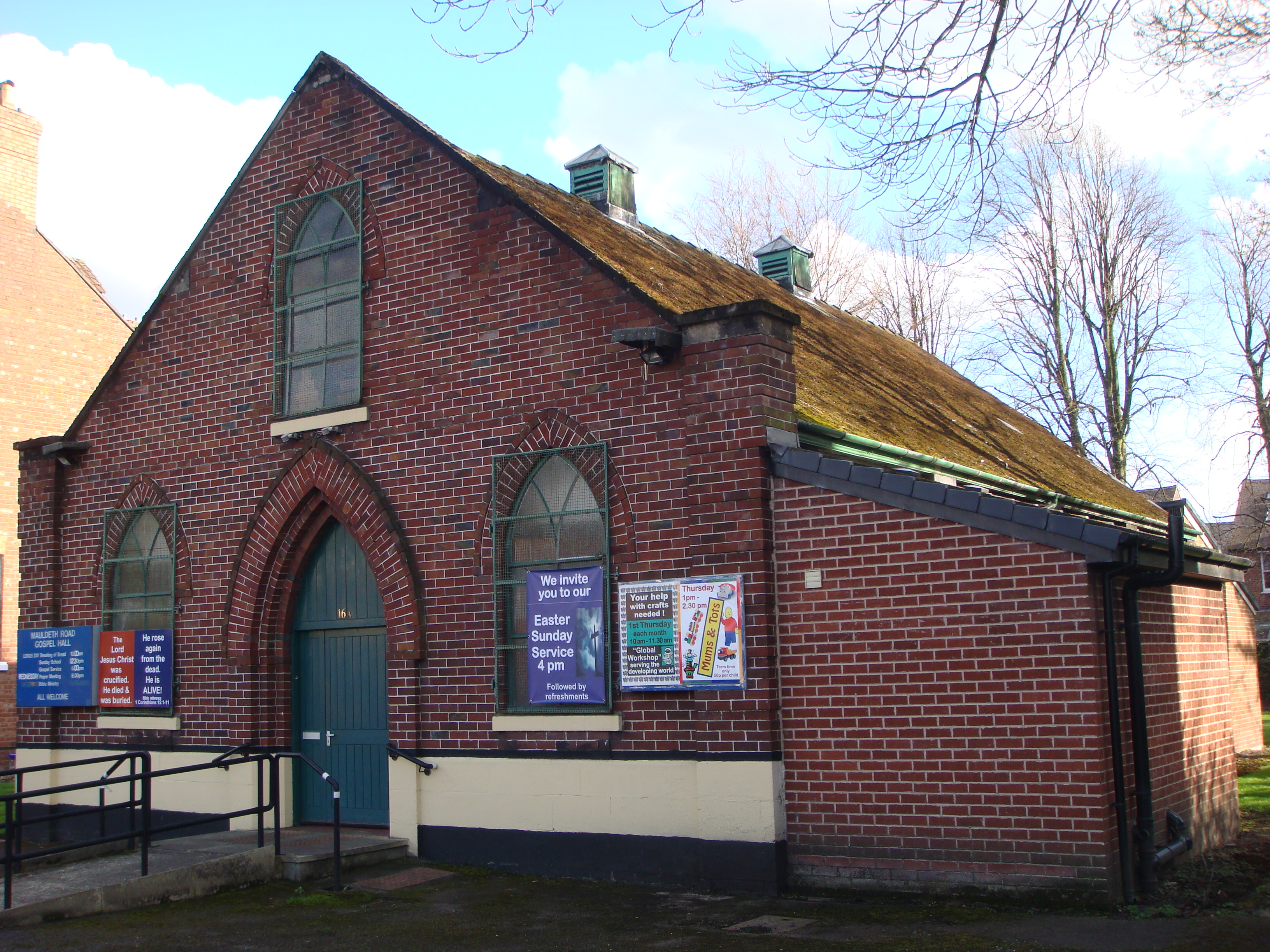 Maudeth Road Gospel Hall, Withington