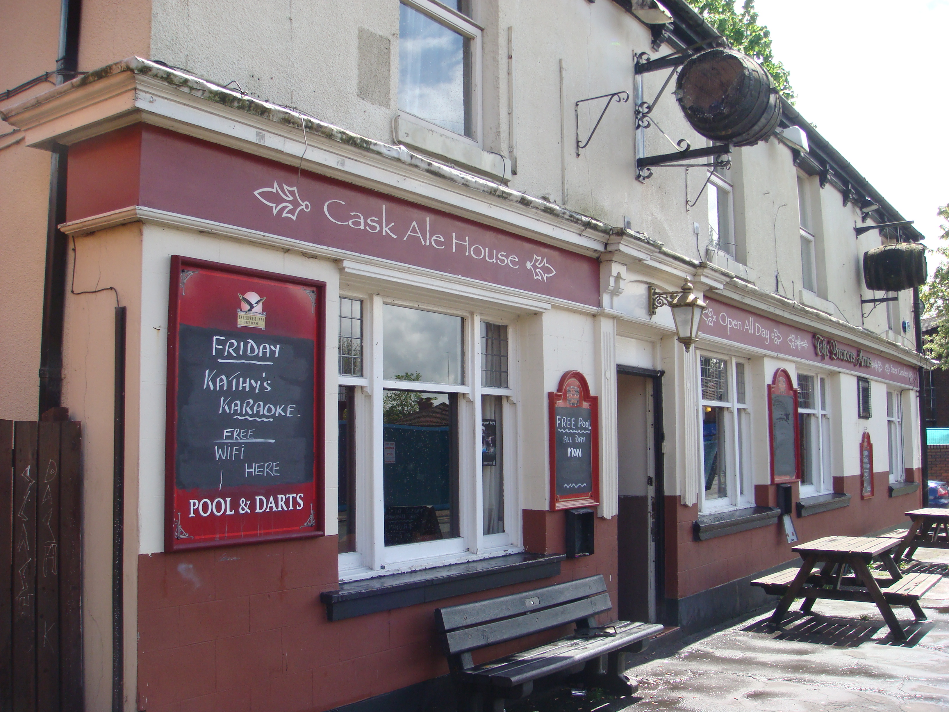 The Brewer&#39;s Arms in Ladybarn