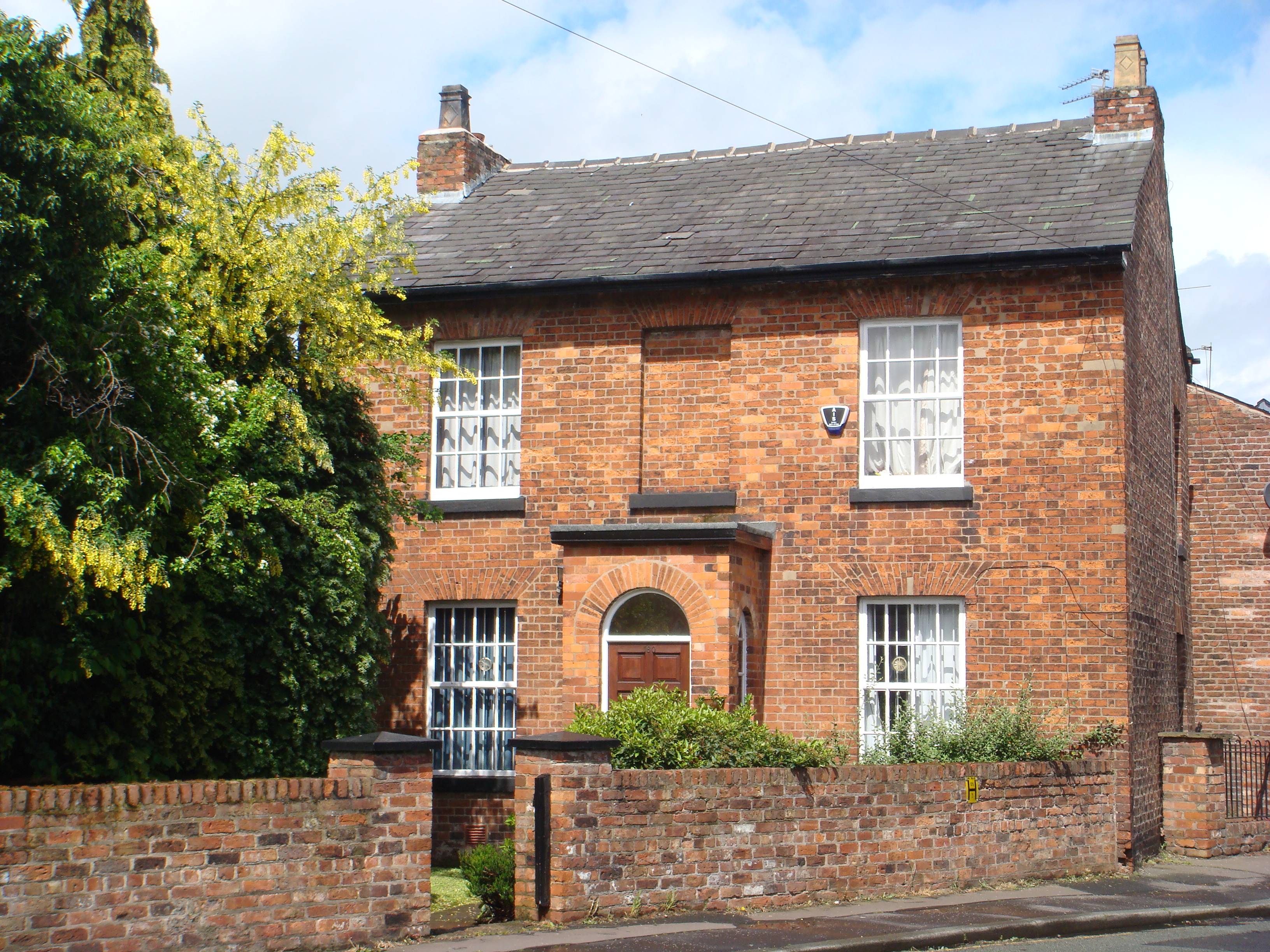 Cottages and houses, Ladybarn, Manchester