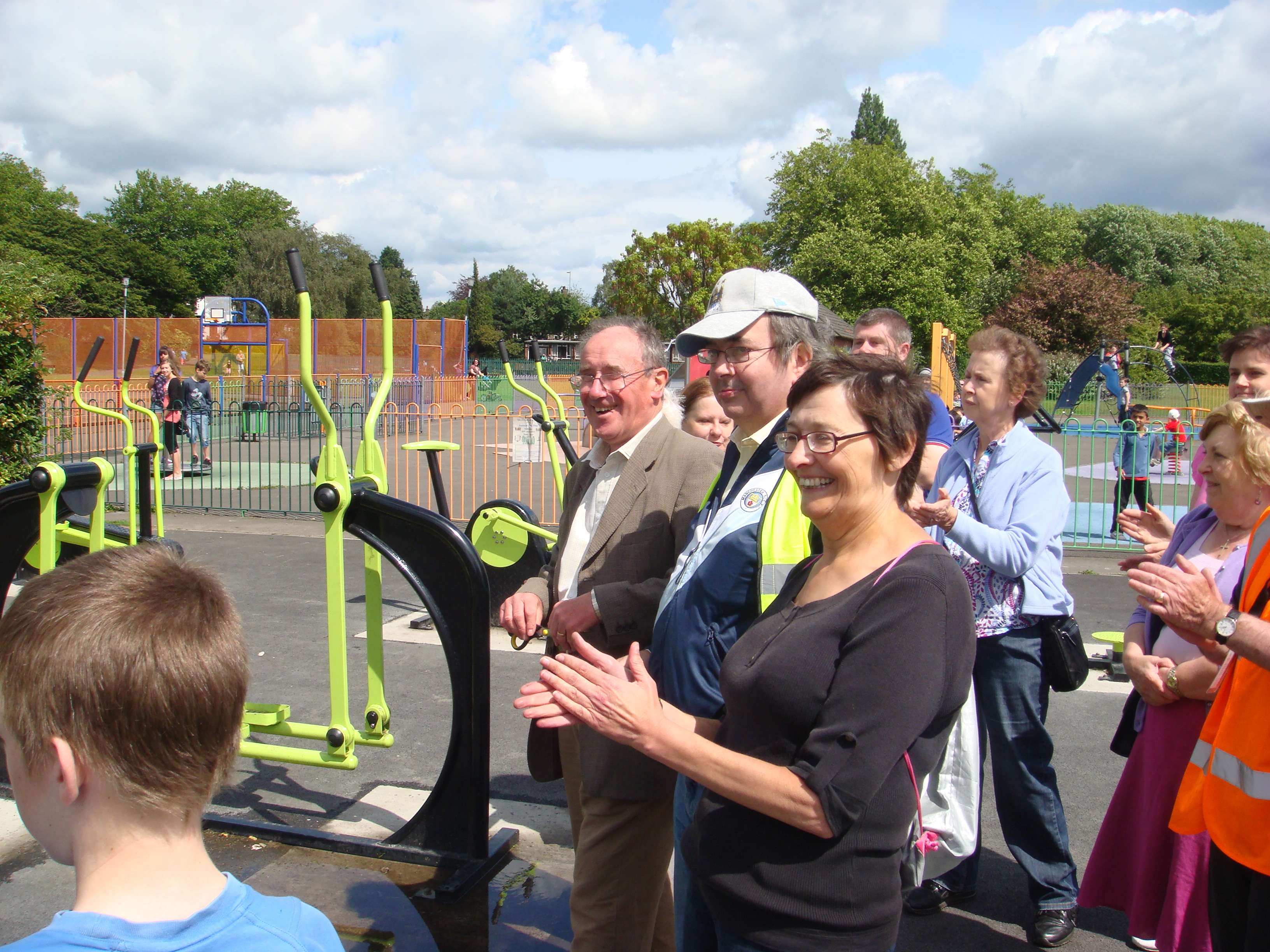 Ladybarn Park - opening of the outdoor gym