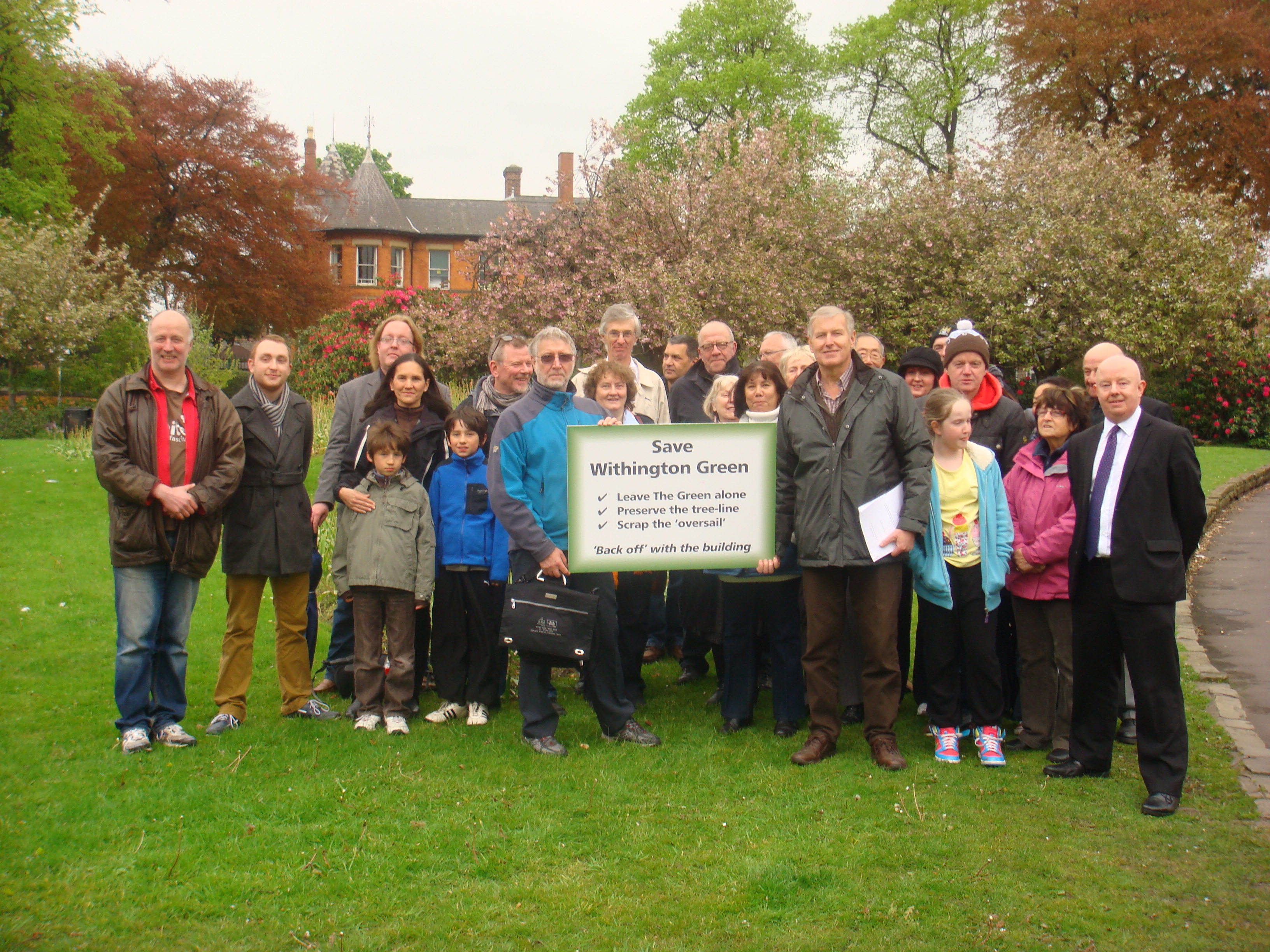 Withington Green - gathering May 2012