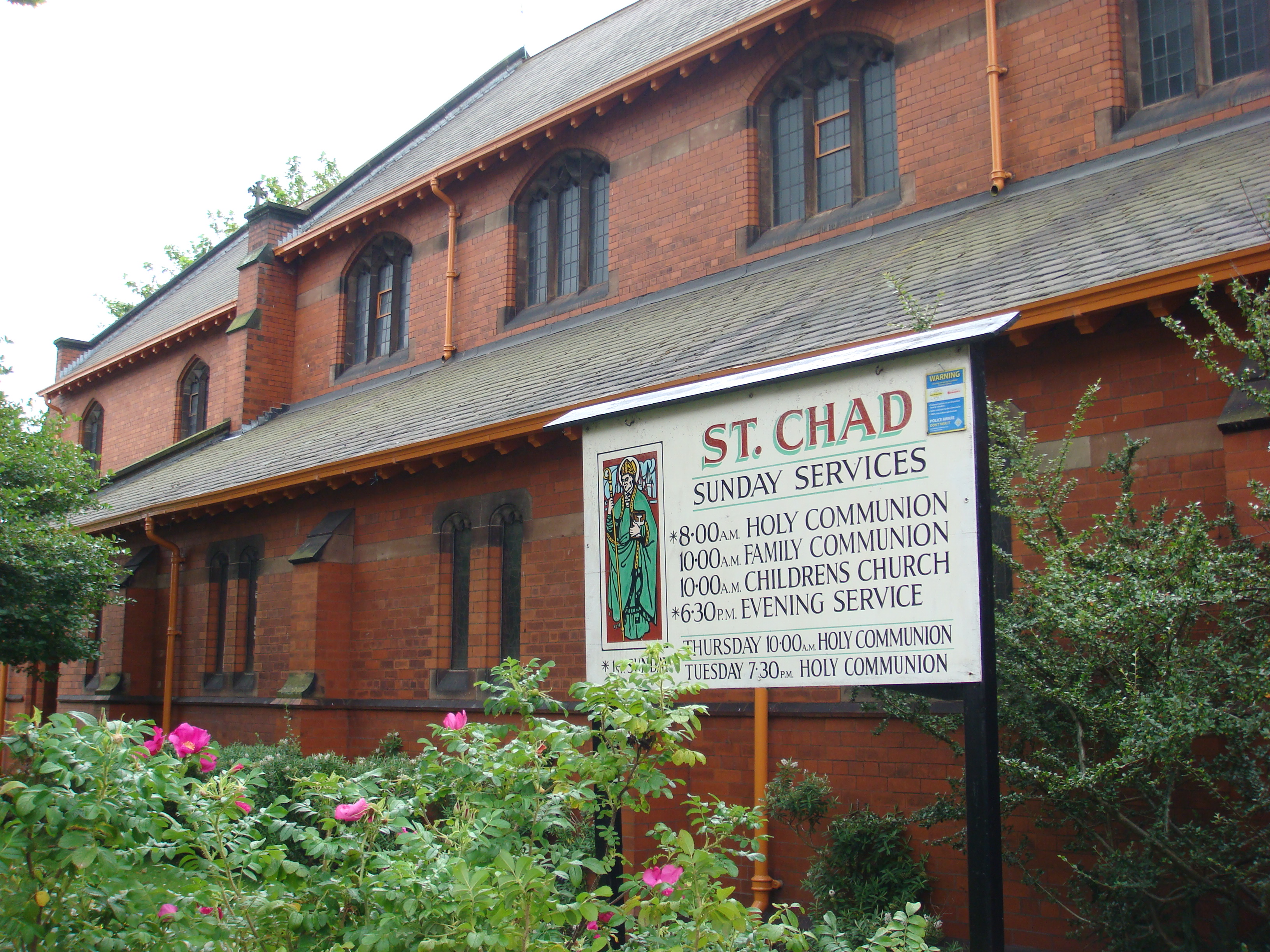 St Chad's Chuch Ladybarn